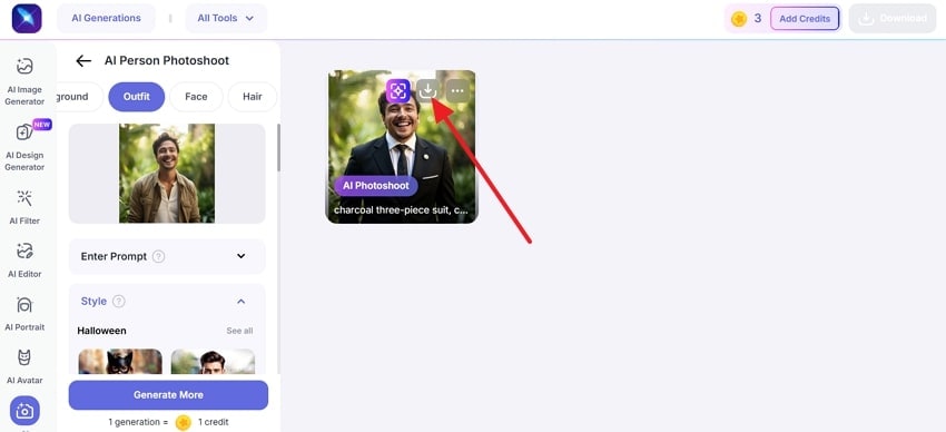 download blazer image from lightx